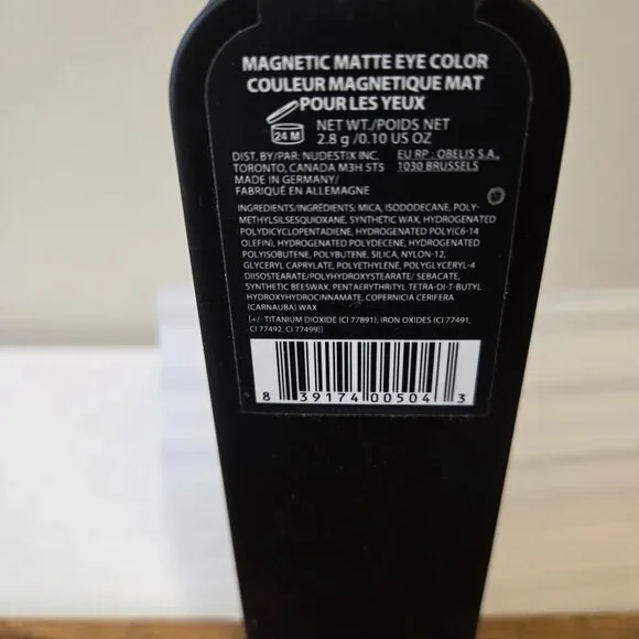 Nudestix Magnetic Matte Creamy Eye Color in Putty .New in Tin with Sharpener. - Picture 7 of 8